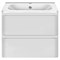 VINCEA База под раковину Vico 600 подвесная, 2 выкатных ящика soft close, G.White VMC-2V600GW
