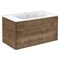 VINCEA База под раковину Vico 1000 подвесная, 2 выкатных ящика soft close, V.Oak VMC-2V100VO