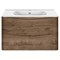 VINCEA База под раковину Paola 800 подвесная, 2 выкатных ящика soft close, V.Oak VMC-2P800VO
