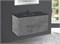 VINCEA База под керамическую раковину Mia 1000 подвесная, 2 выкатных ящика soft close, Beton VMC-2MC100BT