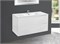 VINCEA База под керамическую раковину Mia 1000 подвесная, 2 выкатных ящика soft close, G.White VMC-2MC100GW