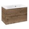 VINCEA База под раковину Mia 800 подвесная, 2 выкатных ящик soft close, V.Oak VMC-2MA800VO