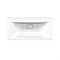VINCEA Раковина VCB-3M900W из искусственного камня, цвет белый VCB-3M900W