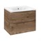 VINCEA База под раковину Mia 600 подвесная, 2 выкатных ящика soft close, V.Oak VMC-2MA600VO