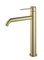 VINCEA Смеситель для раковины City VBF-2C2BG однорычажный, брашированное золото VBF-2C2BG