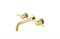 VINCEA Смеситель для раковины Groove VBFW-4G1BG4 встраиваемый, брашированное золото VBFW-4G1BG4