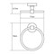 WASSERKRAFT Isen K-4060 Держатель полотенец K-4060