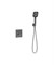 VINCEA Душевой комплект Inspire VSFW-3I21MT4GM встраиваемый, термостат, двухрежимный, вороненая сталь VSFW-3I21MT4GM