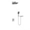 VINCEA Душевой комплект Inspire VSFW-3I21MT4RCH встраиваемый, термостатический, двухрежимный, хром VSFW-3I21MT4RCH
