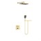 VINCEA Душевой комплект VSFW-4211RBG встраиваемый, 2 режима, брашированное золото VSFW-4211RBG