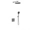 VINCEA Душевой комплект VSFW-4I212GM встраиваемый, двухрежимный, вороненая сталь VSFW-4I212GM
