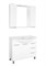 STYLE LINE Тумба "Жасмин 100" (3 ящ.) под умывальник Эльбрус 100 ЛС-00000585