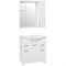 STYLE LINE Тумба с раковиной Олеандр-2 75 (2ящ.) под умывальник Байкал 75, белая ЛС-00000048