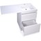 STYLE LINE El Fante Dallas El Fante Тумба под раковину напольная "Даллас 120", Люкс белая, PLUS СС-00000388