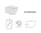 SET AQUATEK ЛИБРА T-TDI002 рама Standard INS-0000018+унитаз AQ1505T-00 с тонким сиденьем soft-close+крепление KKI-0000002 +кнопка TDI-0000002 SET AQUATEK ЛИБРА T-TDI002