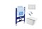 SET AQUATEK ЛИБРА T-TDI004 рама Standard INS-0000018+унитаз AQ1505T-00 с тонким сиденьем soft-close+крепление KKI-0000002 +кнопка TDI-0000004 SET AQUATEK ЛИБРА T-TDI004