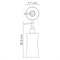 WASSERKRAFT Salm K-7699 Дозатор для жидкого мыла,  объем 300 ml K-7699