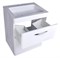 STYLE LINE El Fante Kara El Fante Тумба напольная "Каре 60" (2 ящ.) Люкс белая, PLUS СС-00002265