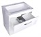 STYLE LINE El Fante Kara El Fante Тумба напольная "Каре 70" (2 ящ.) Люкс белая, PLUS СС-00002266