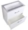 STYLE LINE El Fante Kara El Fante Тумба напольная "Каре 80" (2 ящ.) Люкс белая, PLUS СС-00002267