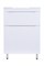 STYLE LINE El Fante Bergamo El Fante Тумба напольная "Бергамо мини 60" (2 ящ.) Люкс антискрейтч белый, PLUS СС-00002307