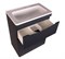 STYLE LINE El Fante Bergamo El Fante Тумба напольная "Бергамо мини 60" (2 ящ.) Люкс антискрейтч черный, PLUS СС-00002308