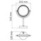 WASSERKRAFT K-1005 Зеркало с LED-подсветкой двухстороннее, стандартное и с 3-х кратным увеличением K-1005 - фото 36685 WASSERKRAFT K-1005 Зеркало с LED-подсветкой двухстороннее, стандартное и с 3-х кратным увеличением K-1005 - фото 36685