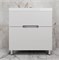 STYLE LINE Тумба напольная "Матис 80" под ASTI 80 (2 ящика), Белый матовый, ЭМАЛЬ ЛС-00002443