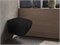 AZARIO Keras Унитаз подвесной matt black 520х370х360 безободковый, с быстросъемным сиденьем микролифт, черный матовый (AZ-99046B) AZ-99046B