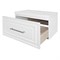 AZARIO Комплект Тумба LAURA 80/1 800х450х455 подвесная, с раковиной CLASSIK 80, белый глянцевый, фурнитура хром (CS00096989) CS00096989