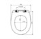IDDIS Сиденье для унитаза soft close дюропласт 136 (ID 136 Dp Sc) ID 136 Dp Sc