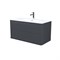IDDIS Тумба с умывальником, подвесная, 100 см, темно-серый, Oxford Neo, , (OXN10D0i95K) OXN10D0i95K