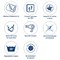 WASSERKRAFT Wern BM-2504 Dark Blue Коврик для ванной комнаты BM-2504 - фото 37009 WASSERKRAFT Wern BM-2504 Dark Blue Коврик для ванной комнаты BM-2504 - фото 37009