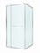 CEZARES Lux Душевой уголок квадратный двери раздвижные размер 100x100 см, цвет профиль - хром / стекло - прозрачное LUX-A-FS-11-100-C-CR