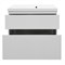 AZARIO Комплект Тумба Viola 80/2Н 800х450х850 напольная, с раковиной Астория 80, белый матовый (CS00097140) CS00097140