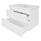 AZARIO Комплект Тумба Loranto KANTRI 80/2 800х460х650 подвесная, с раковиной Фостер 80, белый глянец (CS00097255) CS00097255
