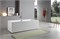 AZARIO Ванна акриловая MODERN 1600x750x580 отдельностоящая, в комплекте с сифоном и металлической рамой (AZ-6601-16075) AZ-6601-16075