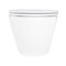 AZARIO Унитаз подвесной SONGO 360х520х365 безободковый, система смыва "Скрытое Торнадо", с быстросъемным сиденьем "Микролифт" (AZ-5180T-WHT) AZ-5180T-WHT
