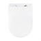 AZARIO Унитаз подвесной SONGO 360х520х365 безободковый, система смыва "Скрытое Торнадо", с быстросъемным сиденьем "Микролифт" (AZ-5180T-WHT) AZ-5180T-WHT