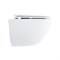 AZARIO Унитаз подвесной RUMBA 360х520х365 безободковый, система смыва "Скрытое Торнадо", с быстросъемным сиденьем "Микролифт" (AZ-5175T-WHT) AZ-5175T-WHT
