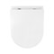 AZARIO Унитаз подвесной ADAGIO 360х485х365 безободковый, система смыва "Скрытое Торнадо", с быстросъемным сиденьем "Микролифт" (AZ-5177T-WHT) AZ-5177T-WHT
