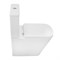 AZARIO Унитаз-компакт Terra 620х360х810 безободковый, система смыва "Скрытое Торнадо", в комплекте с быстросъемным сиденьем "Микролифт" (AZ-1373AT) AZ-1373AT