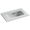 SANCOS CN7025 Раковина мебельная накладная Compact 610x395x170, цвет белый CN7025