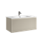 SANCOS Тумба подвесная Snob R 1.0 890х445х406, c одним ящиком оснащенным доводчиками, Beige Soft , арт.SNR1.090CE SNR1.090CE