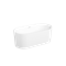SANCOS Акриловая ванна Vivia 1700x800x580, отдельностоящая, с каркасом, со сливом-переливом, донным клапаном"сlick-сlack", белый, арт. FB24 FB24