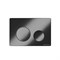 CERAMICA NOVA Кнопка смыва Balance, клавиши Circle, цвет вороненая сталь, арт. CN12-001GG CN12-001GG