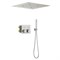 TIMO Душевая система встроенная с термостатом Petruma никель (SX-5209/13SM) SX-5209/13SM