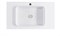 ASTRA-FORM Тумба подвесная Фрейм 90см 1ящ белый мат., раковина Антарес бел глянц, столешница Solid белый мат. 4631177715358