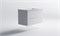 ASTRA-FORM Нижний шкаф Альфа 90 с 2 ящиками белый матовый +  Раковина "Альфа 90" 3060007+04010008