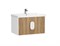 CERSANIT Тумба под раковину подвесная COMO 70 для COMO 70 орех A69342